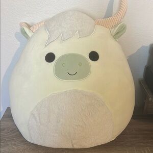 Squishmallows Iver The Highland Cow Longhorn Plush